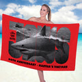 Jaws Rectangle Beach Towel – TANTN 14186