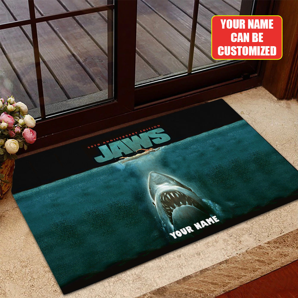 Personalized Jaws Custom Doormat – TANTN 12362