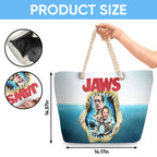 Jaws Hemp Rope Tote Bag – HOATT 11692
