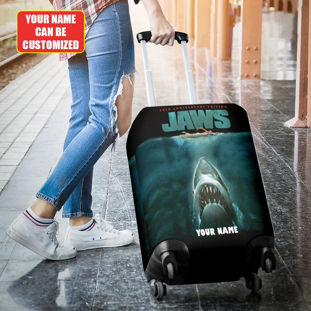 Personalized Jaws Luggage Cover – TANTN 12286