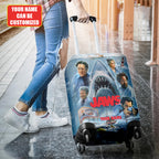 Personalized Jaws Luggage Cover – TANTN 12541