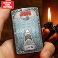 Personalized Jaws Zippo Lighter Case (No Insert) – TANTN16255