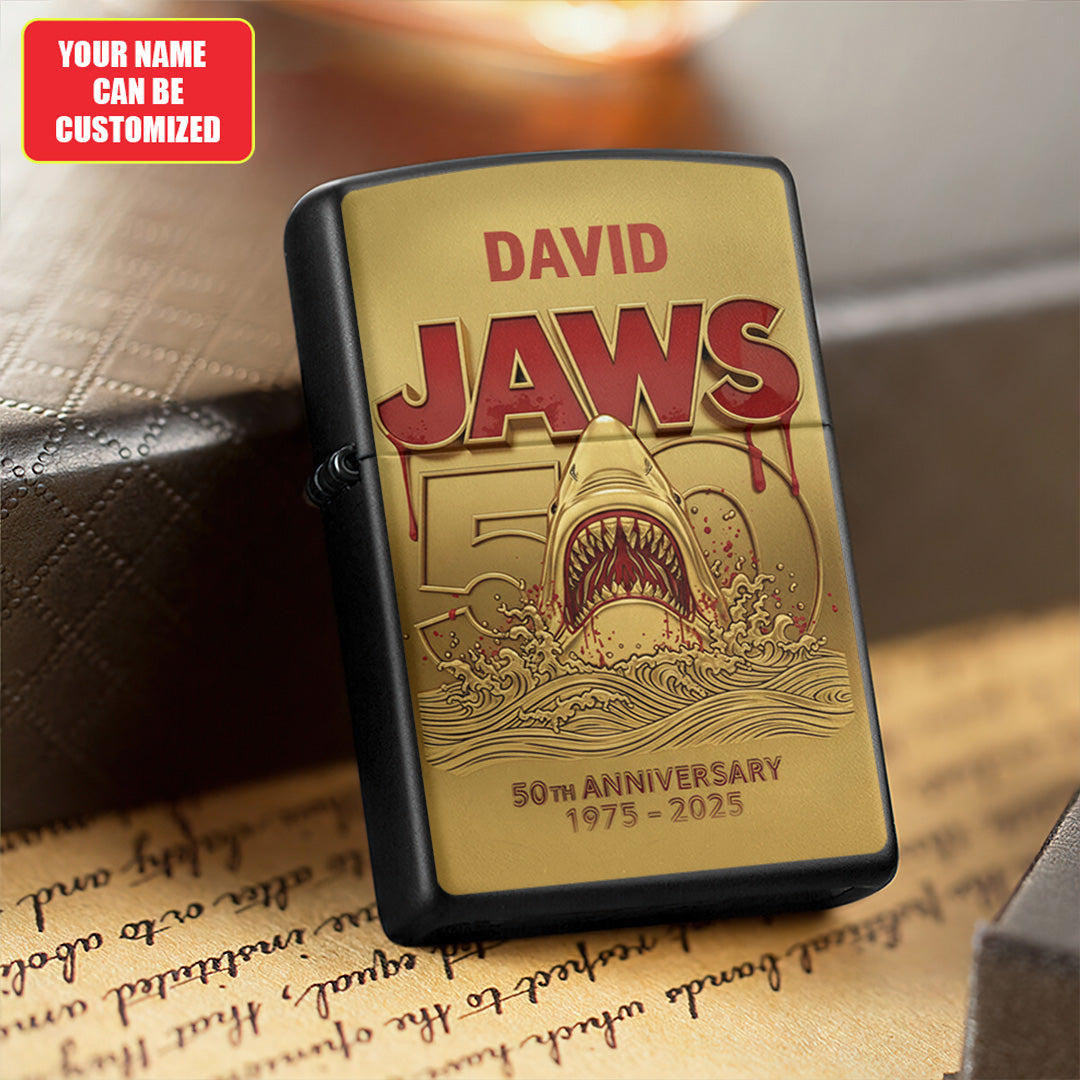 Personalized Jaws Zippo Lighter Case (No Insert) – TANTN16256