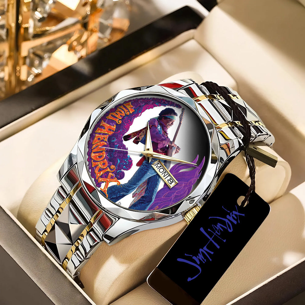 Jimi Hendrix Alloy Luxury Quartz Watch – TANTN15489