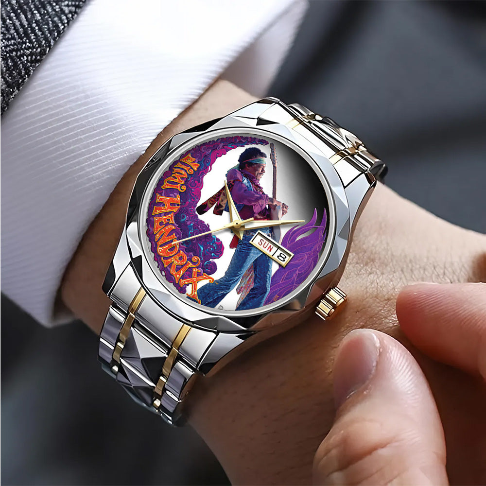 Jimi Hendrix Alloy Luxury Quartz Watch – TANTN15489