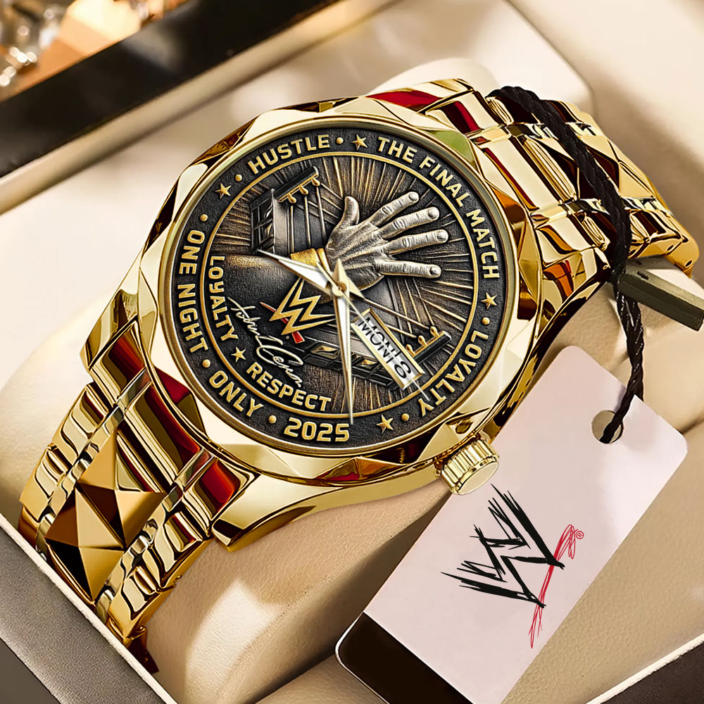 John Cena Alloy Luxury Quartz Watch – MAITM14098