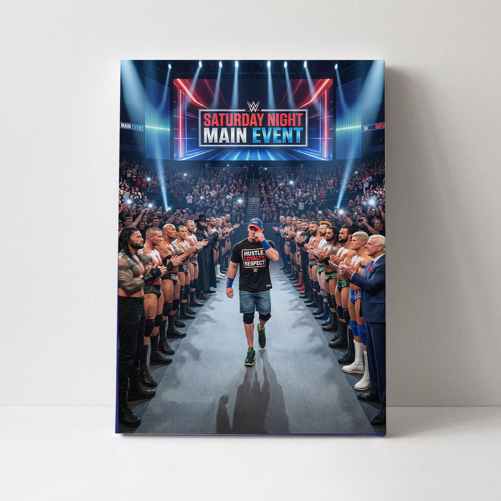 John Cena Rectangle Canvas With Inner Frame – TANTN19363