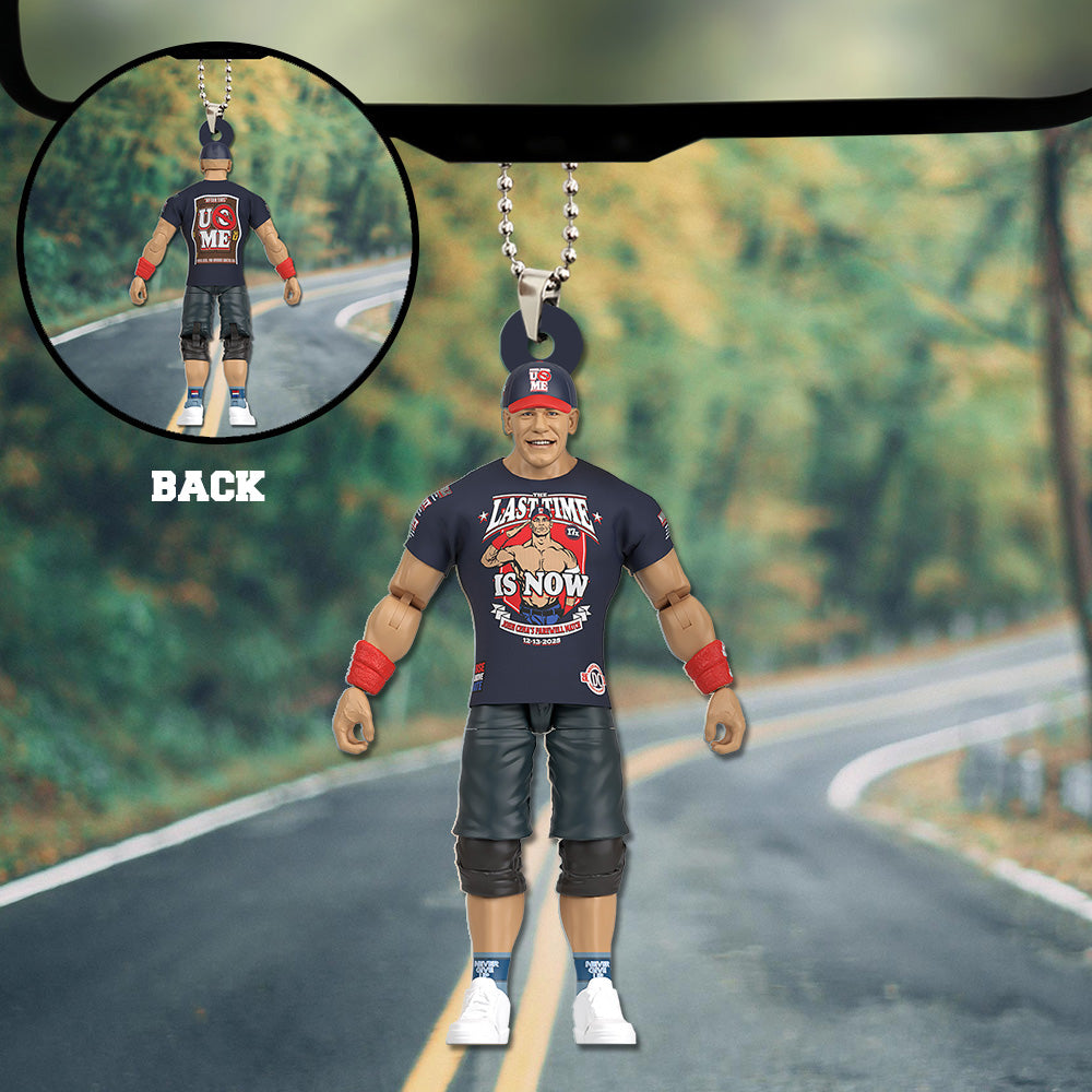 John Cena Custom shape 2-sided Acrylic Car Ornament – TANTN19342