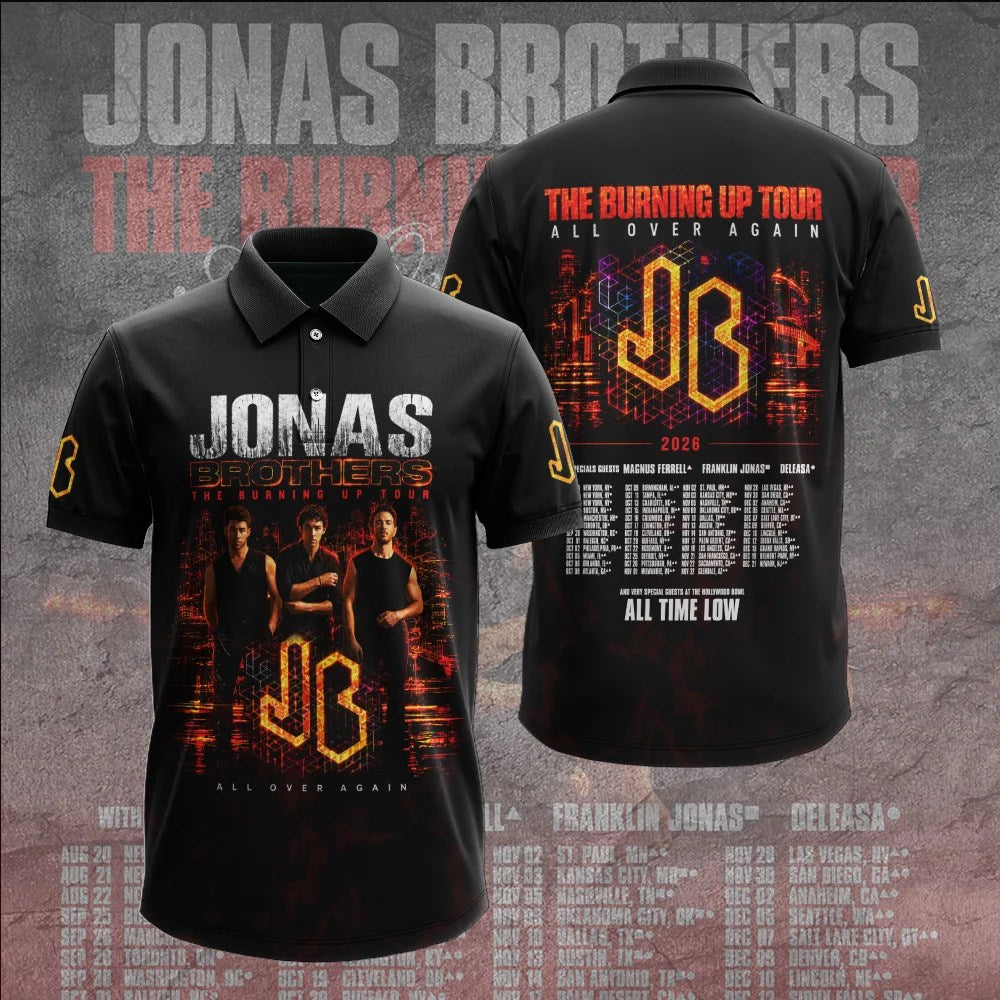 Jonas Brothers Tour 2026 3D Apparel – GNE8844
