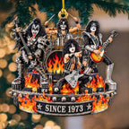 KISS Custom Shape 2-side Printed Acrylic Ornament – HOATT21645
