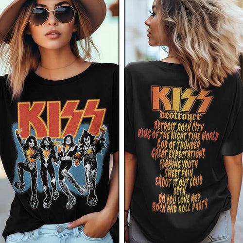Kiss Band 3D Apparel – GNE 2568