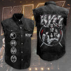 KISS 3D Lightweight Sleeveless Denim Shirt – HOATT 3854