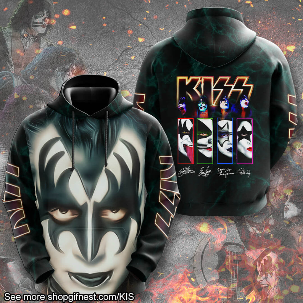 Kiss Band 3D Apparel – HUANNM 2387