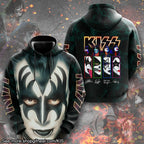 Kiss Band 3D Apparel – HUANNM 2387