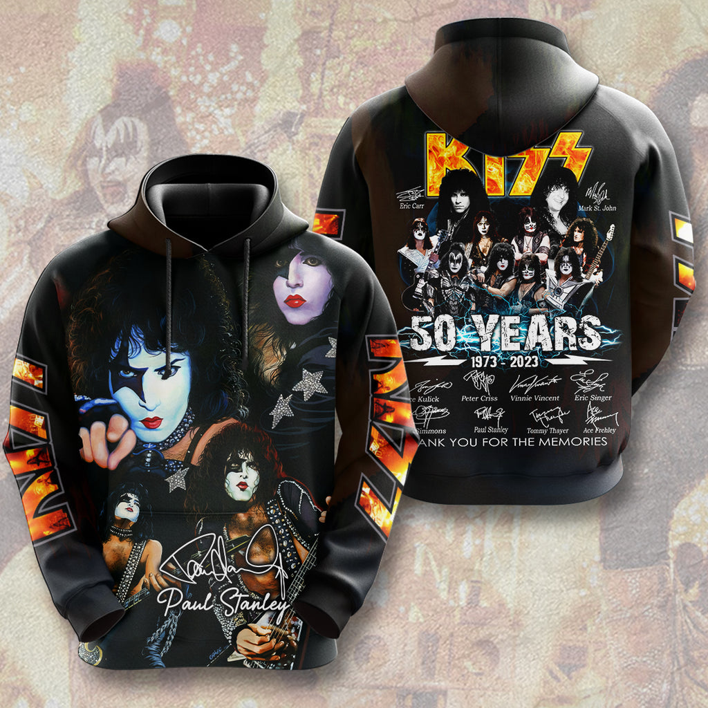 Kiss Band 3D Apparel – HUANNM 2527