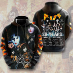 Kiss Band 3D Apparel – HUANNM 2527