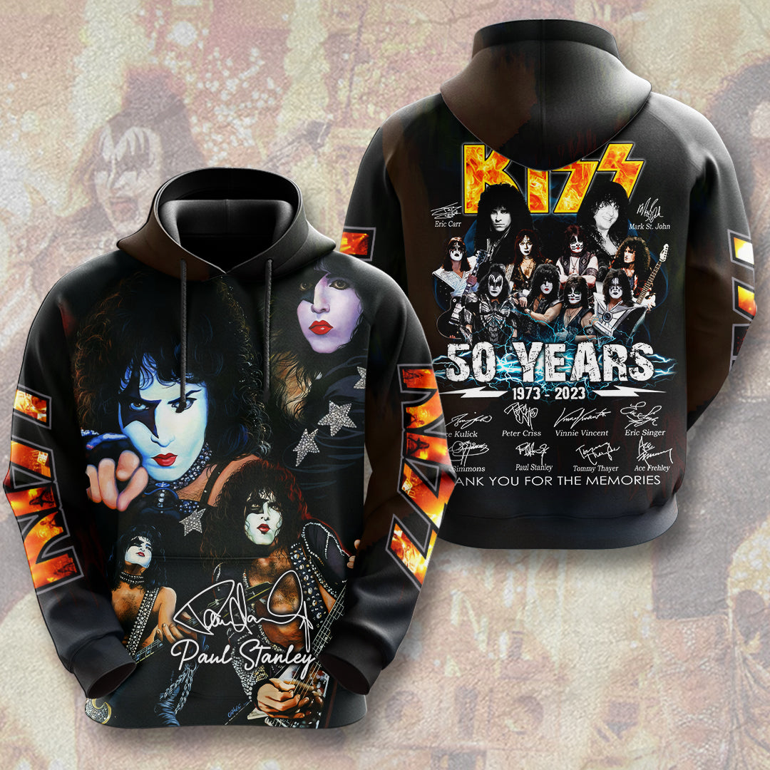 Kiss Band 3D Apparel – HUANNM 2527