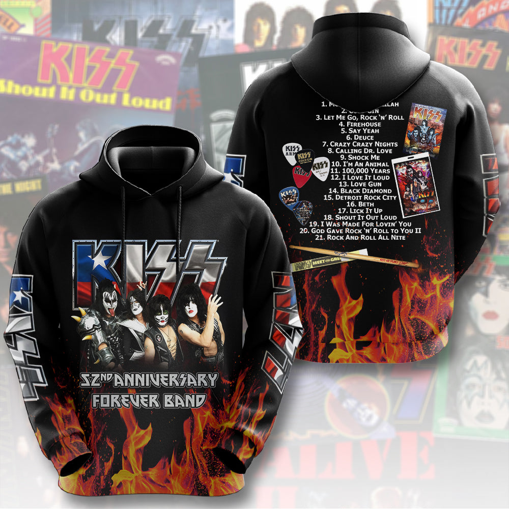 Kiss Band 3D Apparel – GNE NEW58