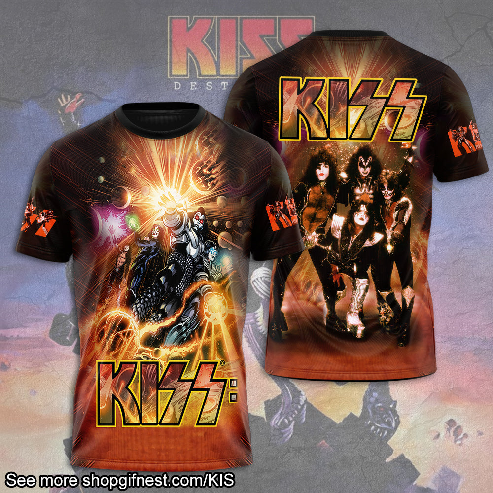Kiss Band 3D Apparel – HUANNM 2080