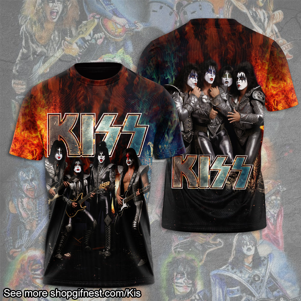 Kiss Band 3D Apparel – HUANNM 2200