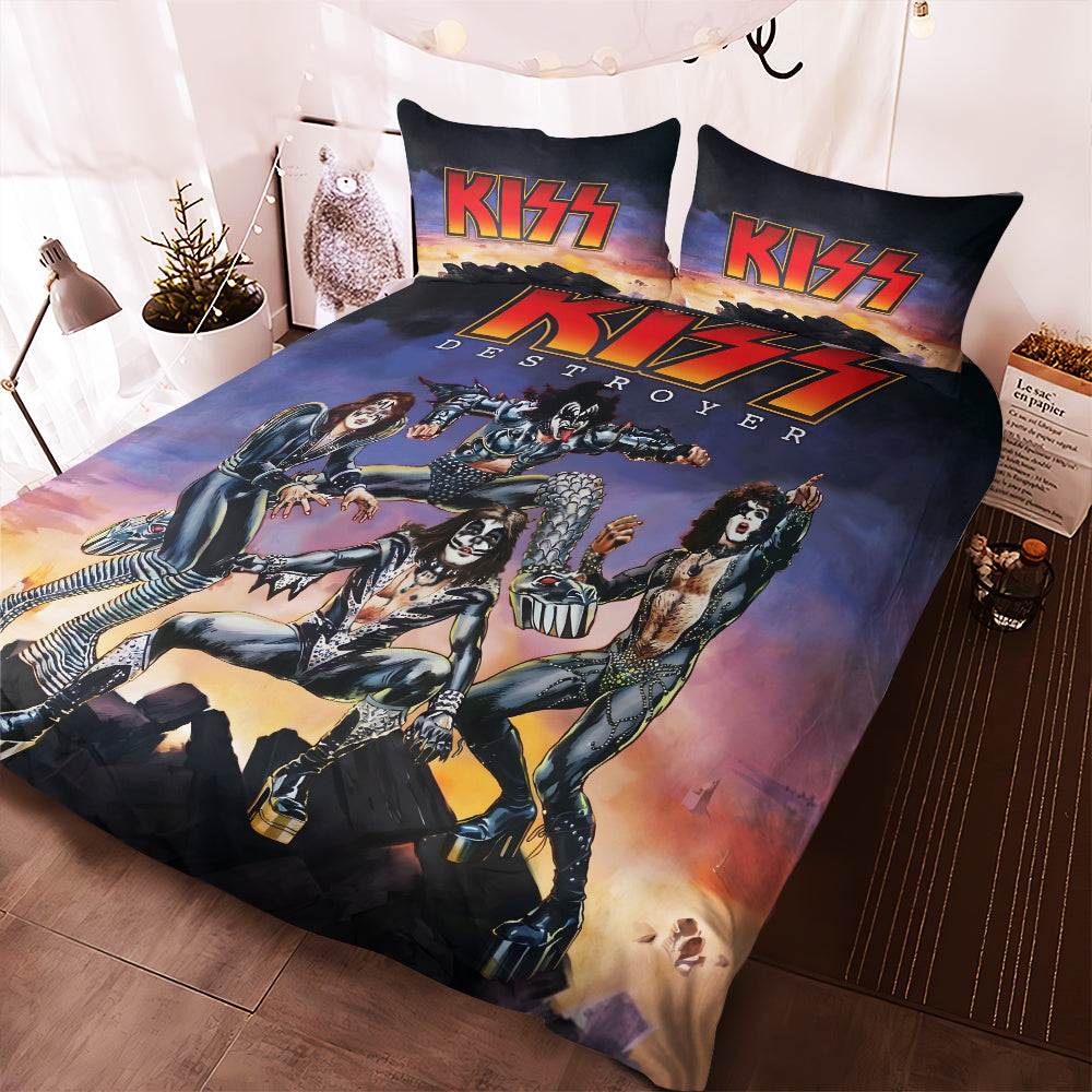 KISS 3-Piece Duvet Bedding Set – TMTHU7096
