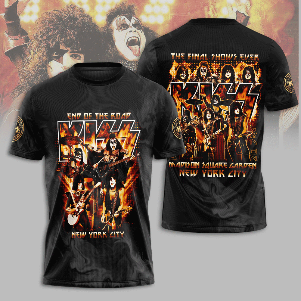 Kiss Band 3D Apparel – GNE 2838