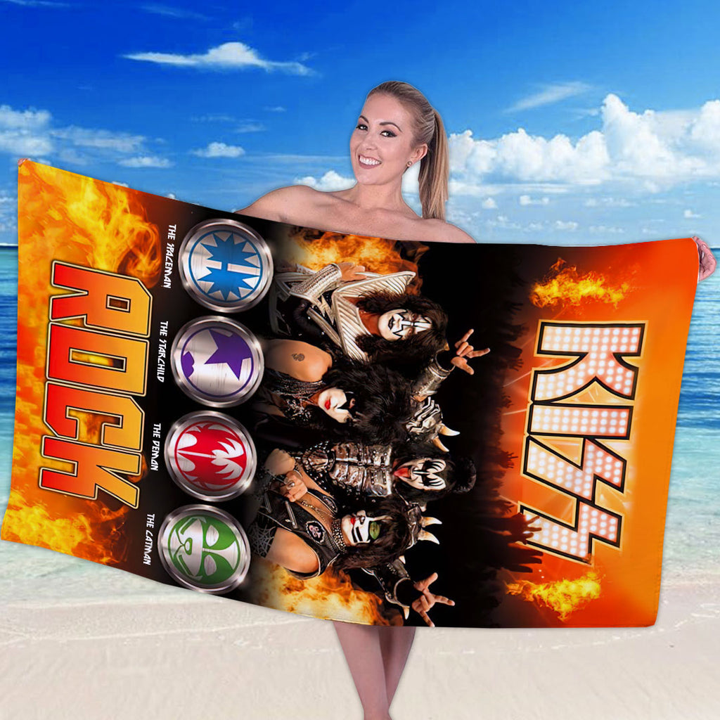 KISS Rectangle Beach Towel – HOATT17256
