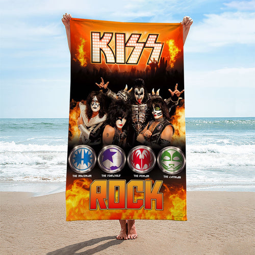 KISS Rectangle Beach Towel – HOATT17256
