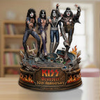 KISS Destroyer 50th Anniversary 2026 Custom Shape Acrylic Plaque – TMTHU4785