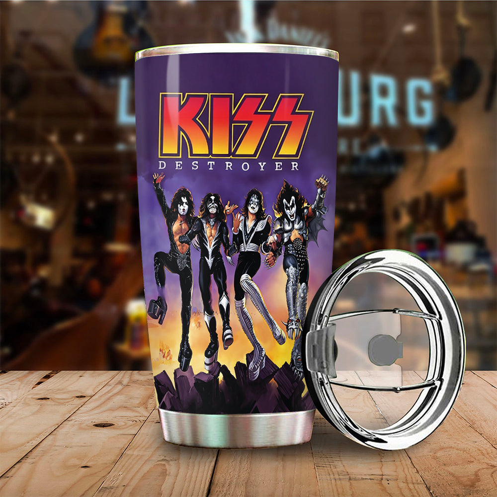 KISS Destroyer 50th Anniversary 2026 Tumbler Cup – TMTHU4726