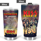 KISS Destroyer 50th Anniversary 2026 Tumbler Cup – TMTHU5082