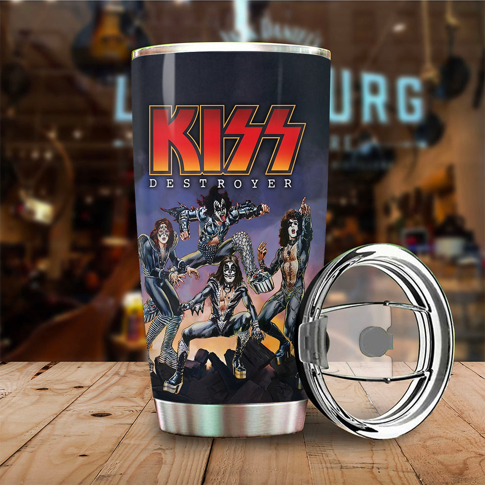 KISS Destroyer 50th Anniversary 2026 Tumbler Cup – TMTHU5155