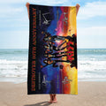 KISS Destroyer 50th Anniversary Rectangle Beach Towel – TMTHU5460