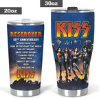 KISS Destroyer 50th Anniversary Tumbler Cup – TMTHU4990