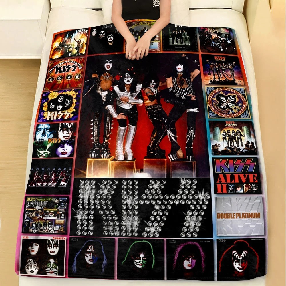 KISS Fleece Blanket – TMTHU9140