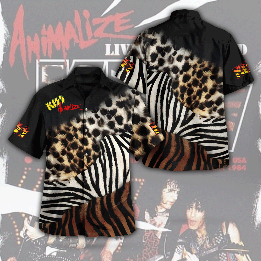 KISS 3D Hawaiian Apparel – GNE 2394