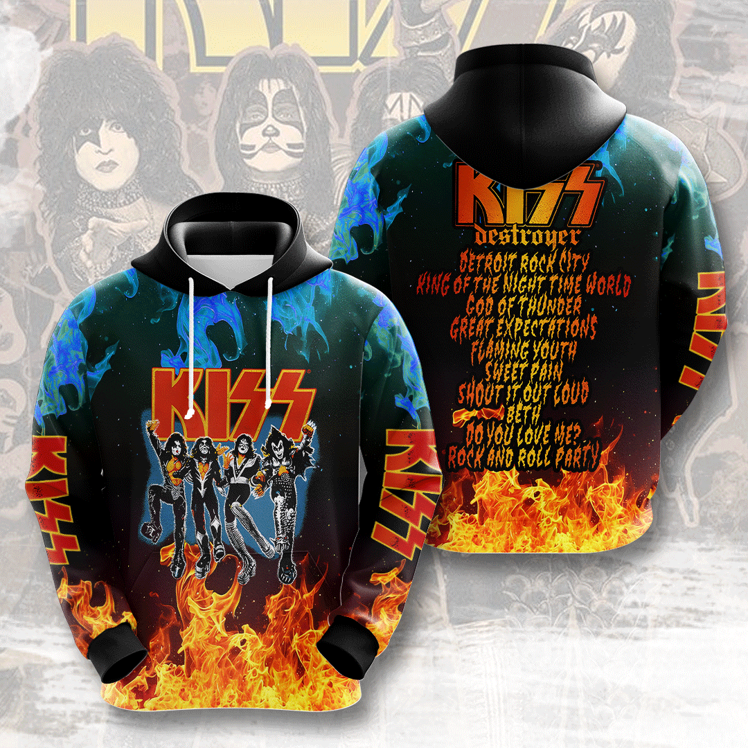 Kiss Band 3D Apparel – GNE 2493