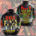 KISS Lovegun 50th Anniversary 3D Apparel – TMTHU7227