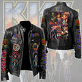 KISS Motorcycle Leather Jacket – TMTHU4299