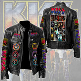 KISS Motorcycle Leather Jacket – TMTHU4942