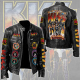 KISS Motorcycle Leather Jacket – TMTHU7995