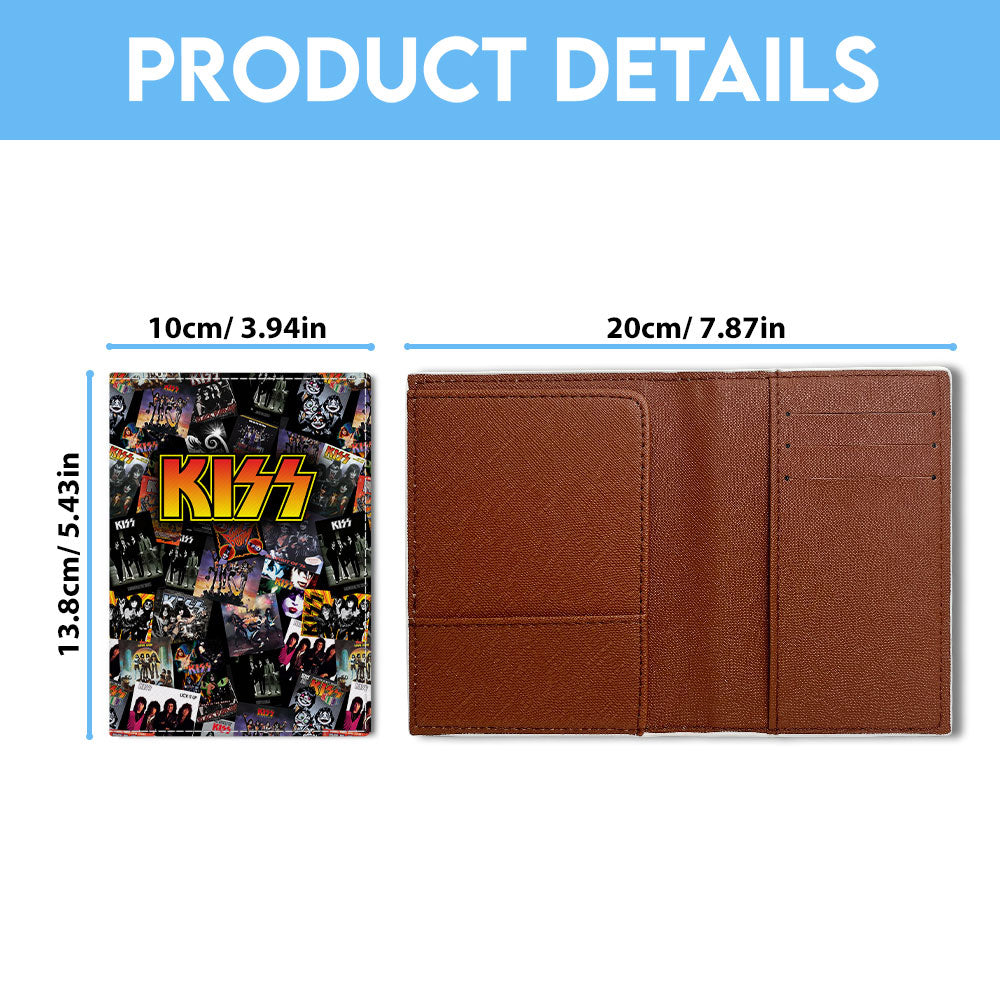 KISS Leather Passport Cover – TMTHU6380