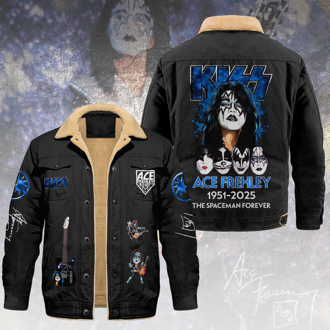 KISS x Ace Frehley 2D Cargo Fleece Jacket – HOATT14010