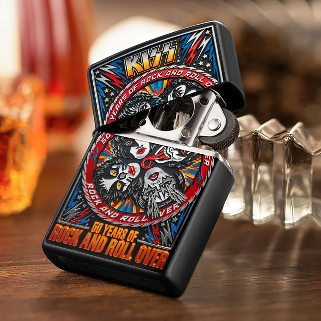 KISS Zippo Lighter Case (No Insert) – TMTHU5173
