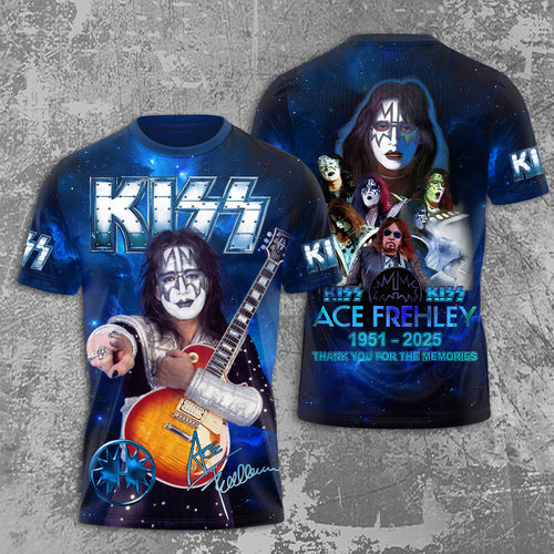 KISS x Ace Frehley 3D Apparel – MAITM13514