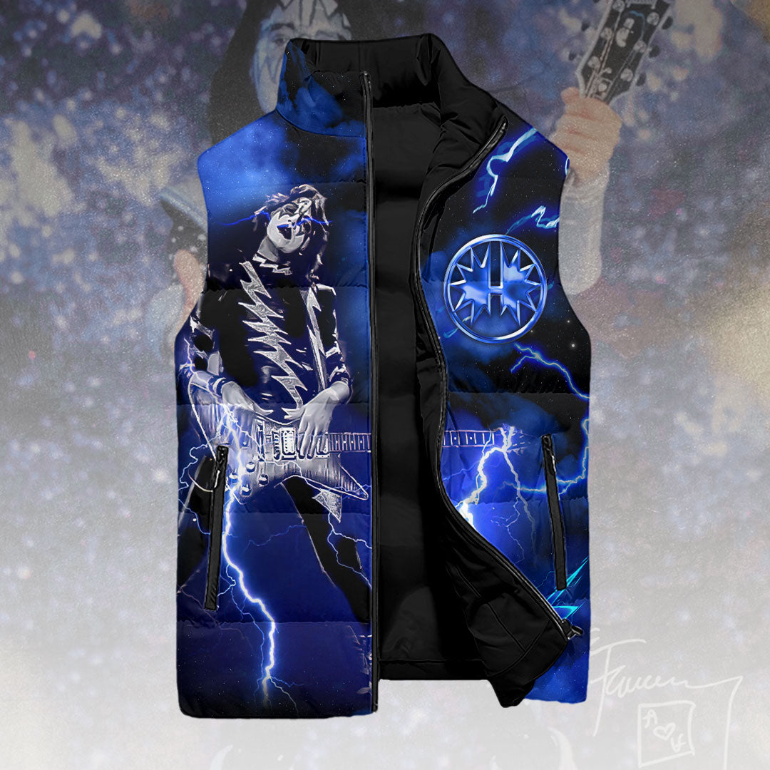 KISS x Ace Frehley 3D Sleeveless Down Jacket – HOATT14048