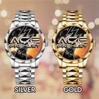 KISS x Ace Frehley Alloy Luxury Quartz Watch – GNE4595