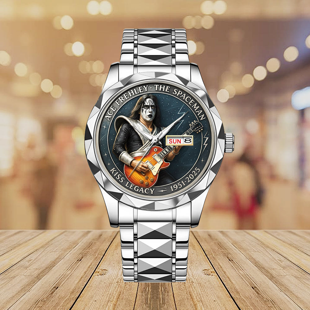 KISS x Ace Frehley Alloy Luxury Quartz Watch – MAITM13467