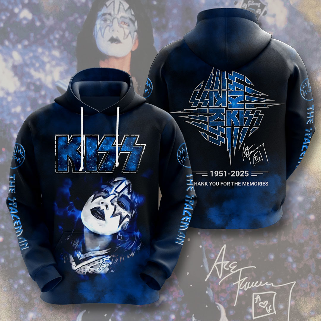 KISS x Ace Frehley 3D Apparel – HOATT13954