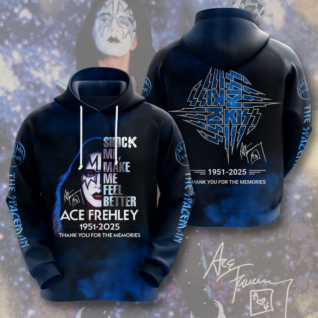 KISS x Ace Frehley 3D Apparel – HOATT13998